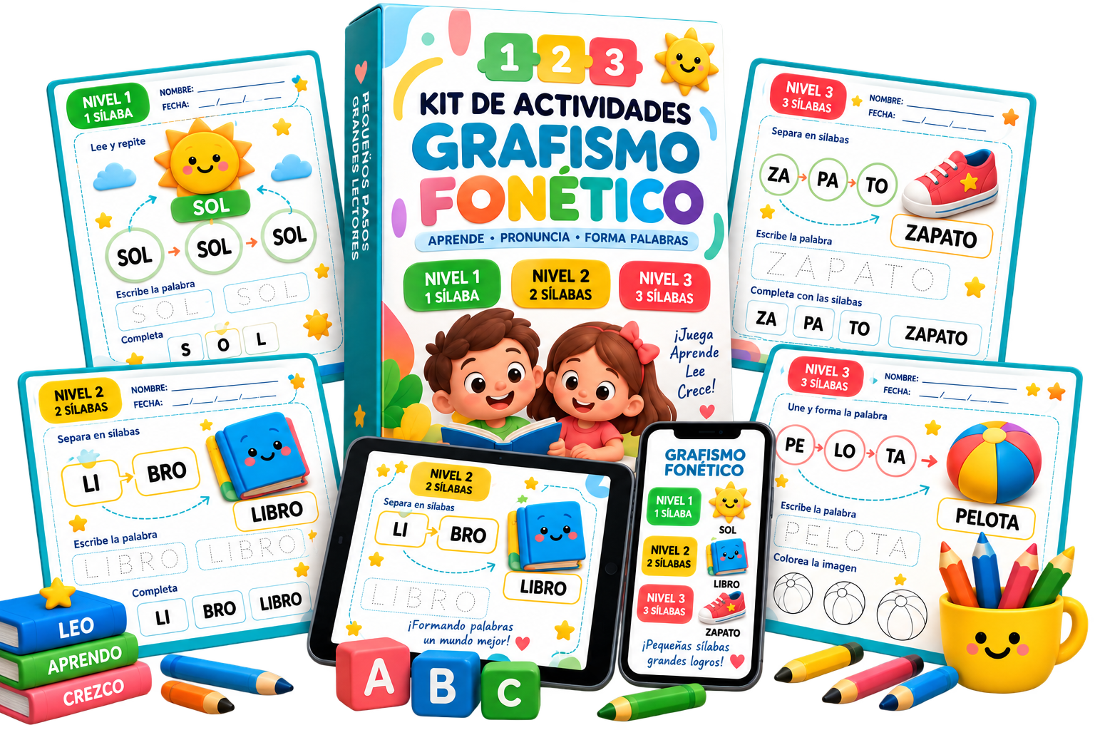 Kit Grafismo Fonético