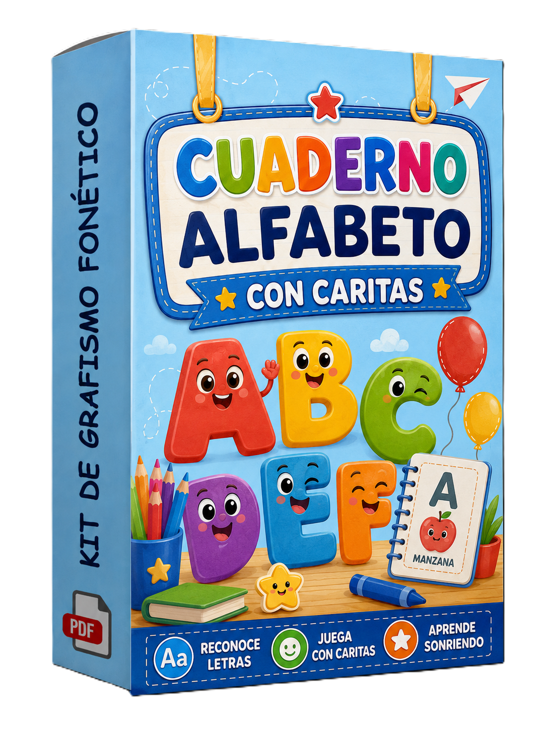 Cuaderno Alfabeto con Caritas